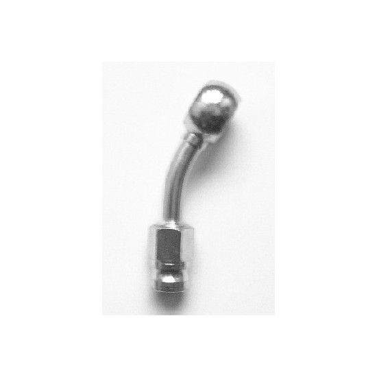 FREN TUBO brake hose nozzle aluminum thread 10 MM, angle 30°