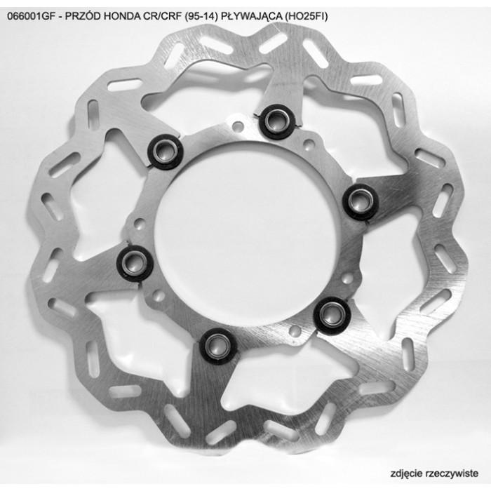 GROSSKOPF brake disc front HONDA CR / CRF '95-'14 floating (HO25FI)