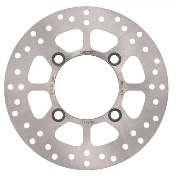 MTX brake disc front SUZUKI LT-F 500F '98-'02 (206X81X4mm) (4X10,3mm)