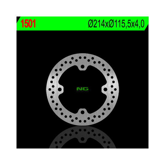 NG brake disc front / rear CAN-AM COMMANDER 800 / 1000 '11-'14, MAVERICK 1000 '13-'14 (241X115,5X4) (4X11,5mm)