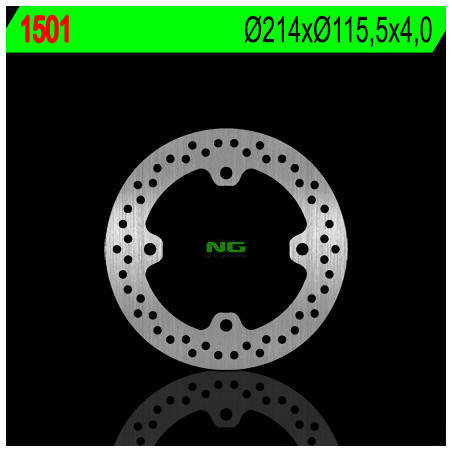 NG brake disc front / rear CAN-AM COMMANDER 800 / 1000 '11-'14, MAVERICK 1000 '13-'14 (241X115,5X4) (4X11,5mm)