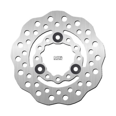 NG brake disc front ARCTIC CAT DVX 250 / 300 '06-'14, front / rear KYMCO MXU 250 / 300 (180X58X4mm) (3X10.5mm) WAVE
