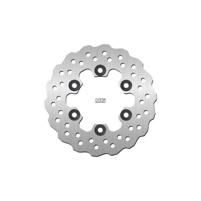 NG brake disc rear KAWASAKI KLX125 '10-17 (190X84X4mm) (6X10,5mm) WAVE
