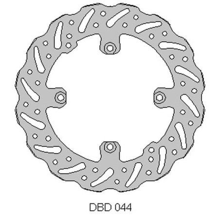 DELTA BRAKING brake disc front BETA 250 RR '05-12, 525 RR '05-12, WAVE (260X120,3X4mm) (4X8,5mm) (NG1263)