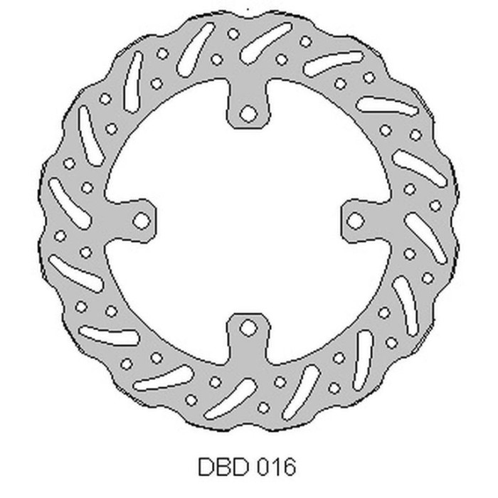 DELTA BRAKING brake disc front KAWASAKI KX 125 '03-08, KX 250 '03-18, 21, KX 450 '06-18, 21, KLX 450 '07-21, KXF 450'10-2