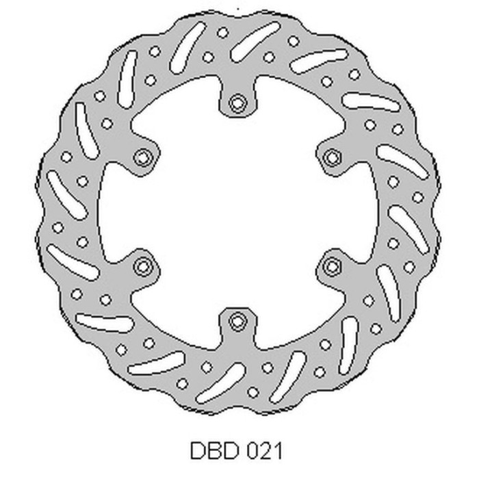 DELTA BRAKING brake disc front SUZUKI RM 125 '88-10, RM 250 '88-10, DRZ 250 '01-07, YAMAHA YZ 125 '01-16, YZ / YZF / WR 2