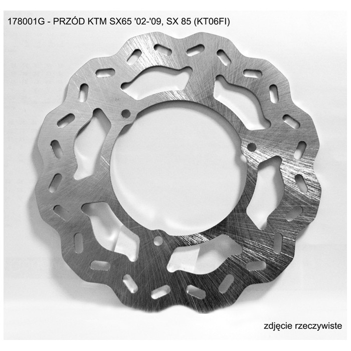 GROSSKOPF brake disc front KTM SX65 '02-'09, SX 85 (KT06FI)