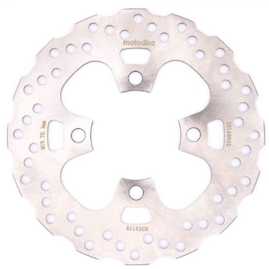 MTX brake disc rear KAWASAKI KFX 450R '08-'14 WAVE (200X70X3,5mm) (4X10,5mm)