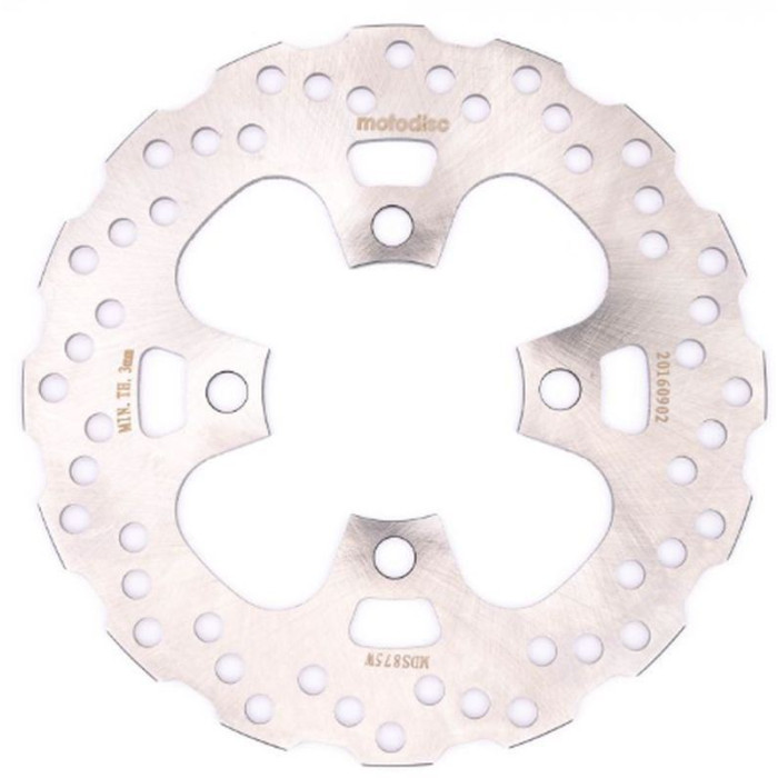 MTX brake disc rear KAWASAKI KFX 450R '08-'14 WAVE (200X70X3,5mm) (4X10,5mm)