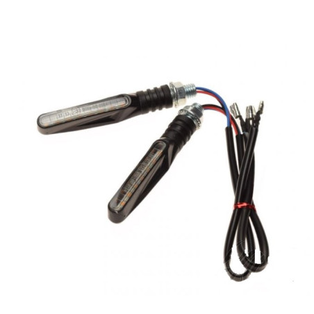 Universal LED turn signals with brake function (2 pcs.)
