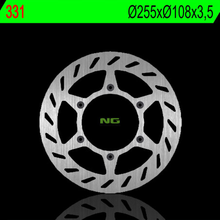 NG brake disc front AJP PR3 / PR4 125 / 200 04-09 (255X108X3,5mm) (6X6,5mm)