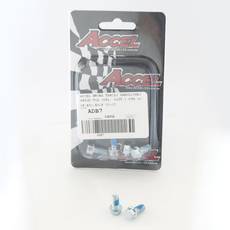 ACCEL brake disc bolts front / rear (set of 6-M6) KTM SX / SXF / EXC / EXCF '00-'18