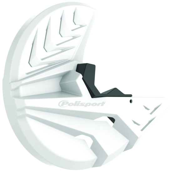 POLISPORT front brake disc guard front (with shock absorber bottom guard, both sides included) KTM SX / SXF / XC /