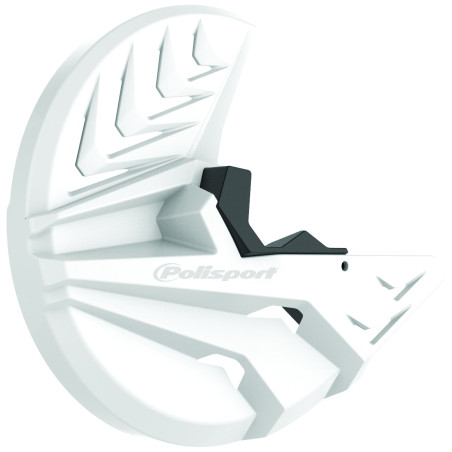 POLISPORT front brake disc guard front (with shock absorber bottom guard, both sides included) KTM SX / SXF / XC /