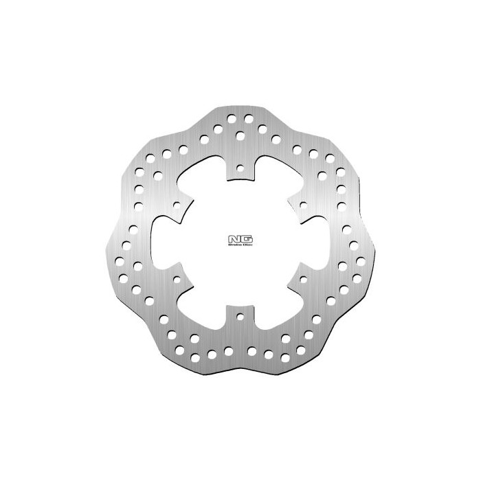 NG brake disc front / rear DERBI GP1 50 '05-11, GILERA RUNNER 50 / 125 / 180 '02-16 (220X105X4mm) (6X6,5mm) WAVE
