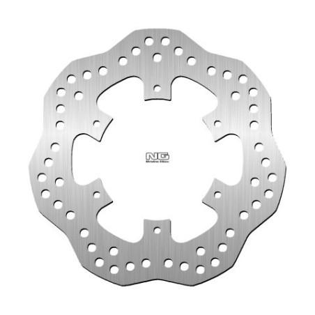 NG brake disc front / rear DERBI GP1 50 '05-11, GILERA RUNNER 50 / 125 / 180 '02-16 (220X105X4mm) (6X6,5mm) WAVE