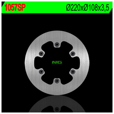 NG brake disc rear GAS GAS 80 / 515 '94-'11 (220X108X3,5),