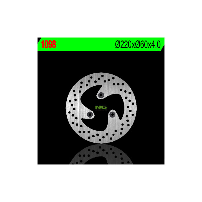 NG brake disc rear HONDA ATV TRX 300 EX '93-'12, X '09-'11 (220X60X4)