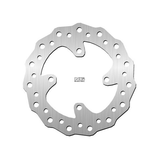 NG brake disc rear HONDA CR80 / 85 '86-07, CRF150 '07-21 (190X80X4mm) (4X6,5mm) WAVE