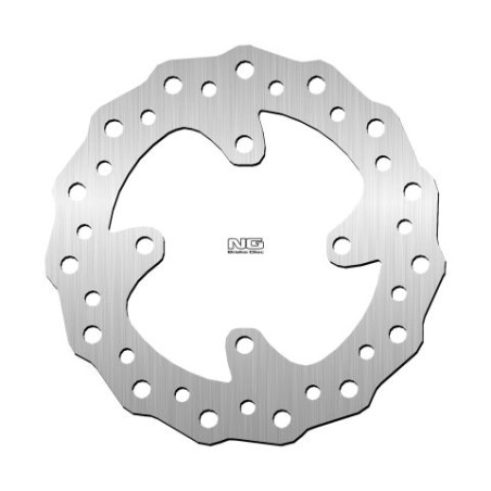 NG brake disc rear HONDA CR80 / 85 '86-07, CRF150 '07-21 (190X80X4mm) (4X6,5mm) WAVE