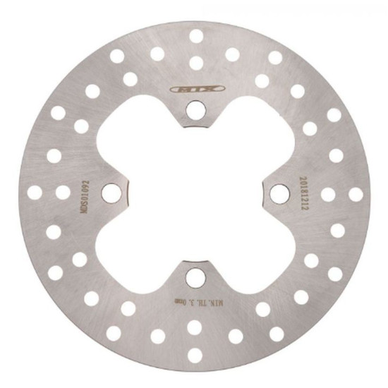 MTX brake disc front HONDA TRX 500 FOURTRAX '12, (196X75X4mm) (4X10,5mm)