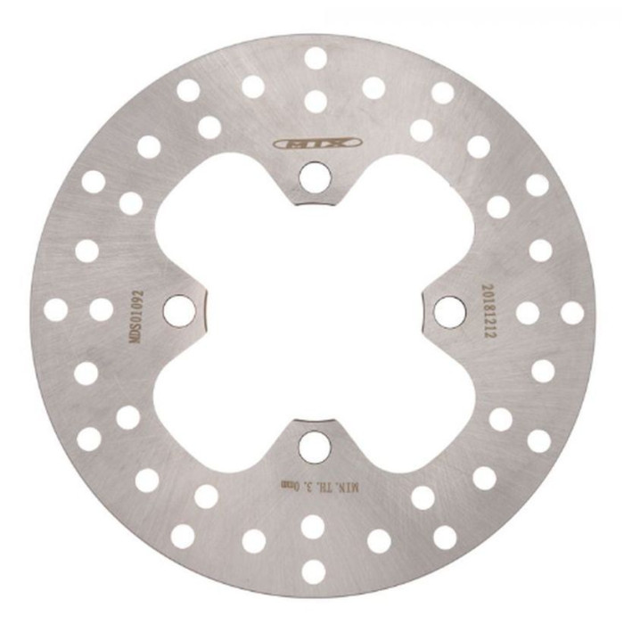 MTX brake disc front HONDA TRX 500 FOURTRAX '12, (196X75X4mm) (4X10,5mm)