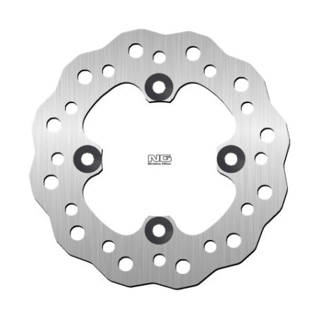 NG brake disc rear KAWASAKI KLX140 '11-21, KX100 '89-21, KX80 '79-00, KX85 '00-21 (184X84X3mm) (4X9,5mm) WAVE