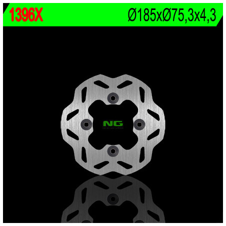 NG brake disc front HONDA TRX 420 '07-'11 (185X75,3X4,3) WAVE