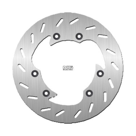 NG brake disc front DERBI DRD / SENDA 50 '02-06 (240X125X3,5mm) (6X7,5mm)