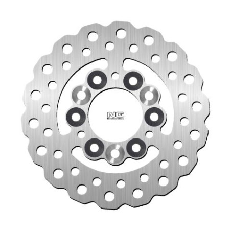 NG brake disc rear APRILIA 50 scooter CPI,BETA,GENERIC,GILERA,PEUGEOT,PGO,SYM,YAMAHA (190x58x3,7mm) (3X) WAVE