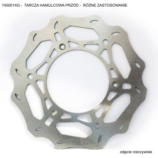 GROSSKOPF brake disc WAVE front - YAMAHA