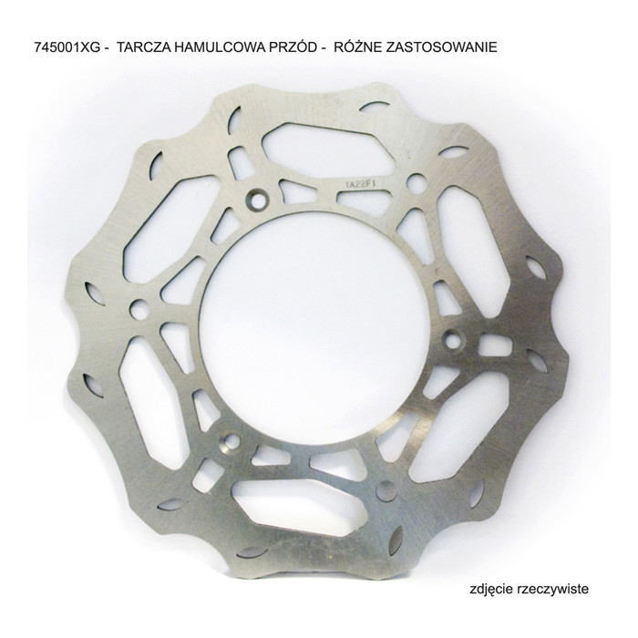 GROSSKOPF brake disc WAVE front - YAMAHA