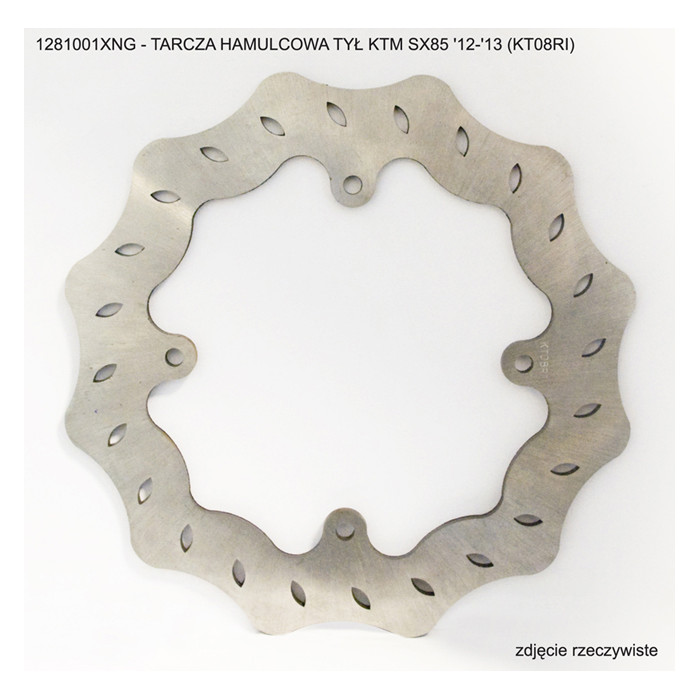 GROSSKOPF brake disc WAVE rear KTM SX85 '12-'13 (KT08RI)