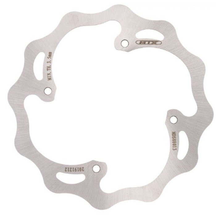 MTX brake disc rear KTM SX 85 '03-'10, SX 105 '03-'19 WAVE (200X110X4mm) (4X6,5mm)