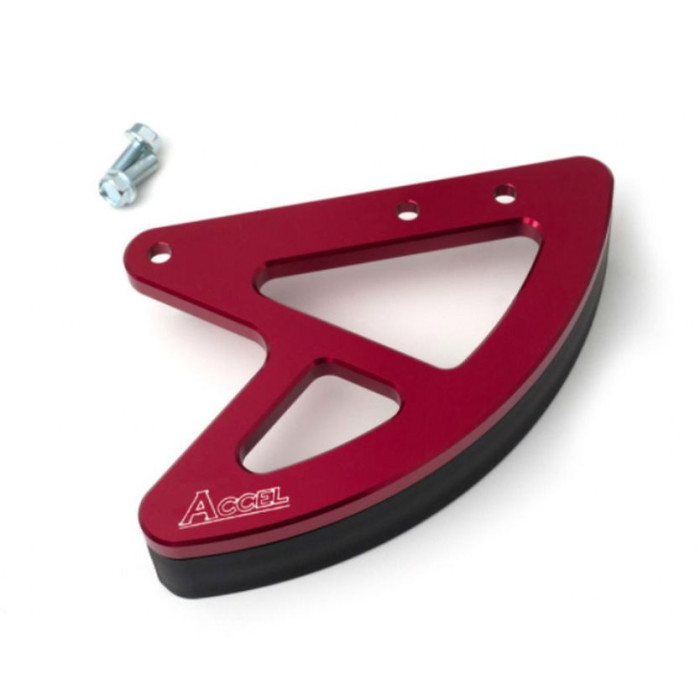 ACCEL priekinių stabdžių disko apsauga galas HONDA CR 125 / 250 '02-07, CRF 250R '04-20, 250X '04-17, 450R '02-20, 450X '05-17,