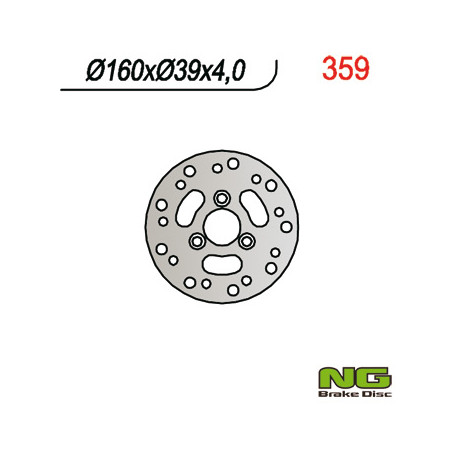 NG brake disc front HONDA SFX 50 (160x39x4)