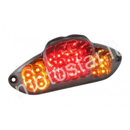 Gilera Runner SP, DNA STR8 LED Black Line taillight with turn signals