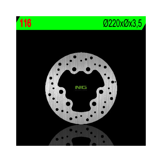NG brake disc front SUZUKI RMX 50 '97-'02 (220X3,5) (6X15,5mm)
