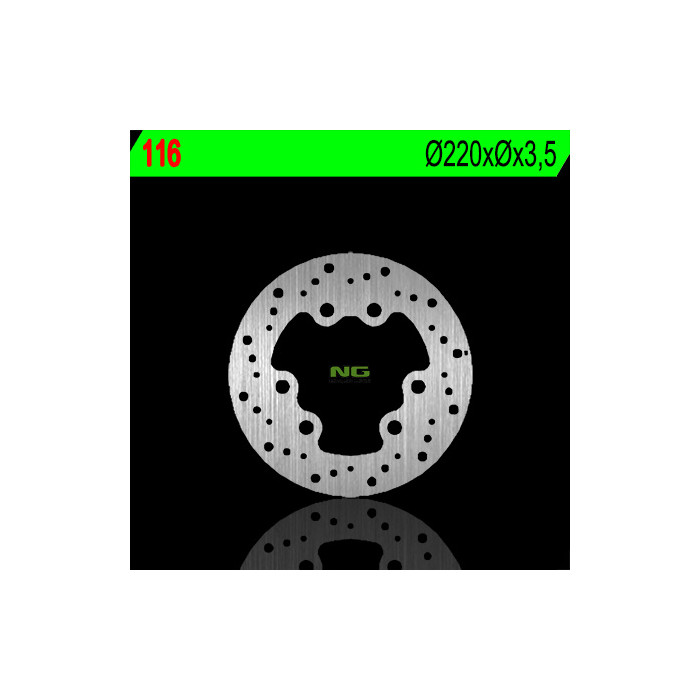 NG brake disc front SUZUKI RMX 50 '97-'02 (220X3,5) (6X15,5mm)