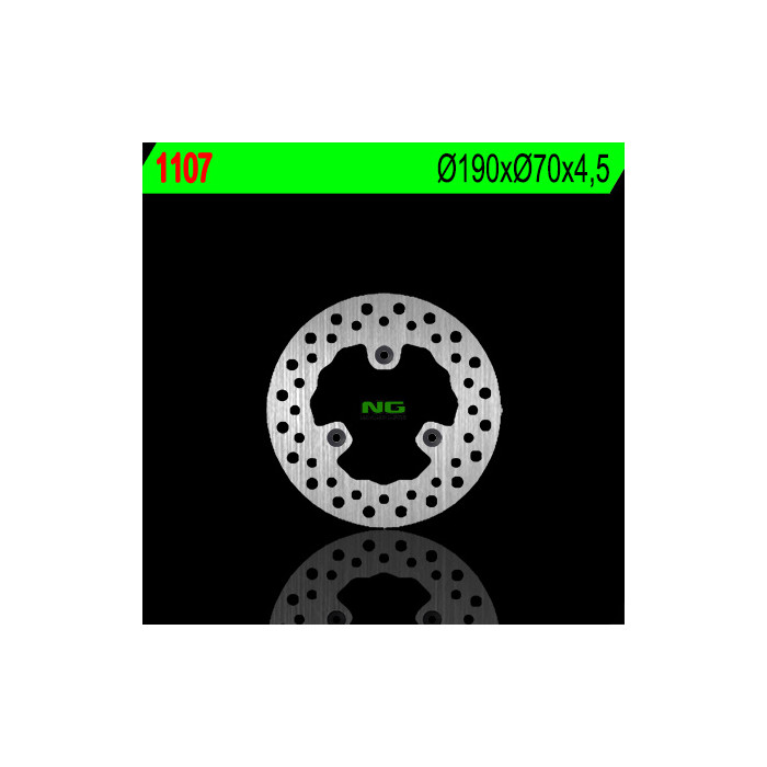 NG brake disc rear APRILIA 125 / 200 / 250 / 300 / 500 ATLANTIC (190X70X4,5) (3X8,5mm)