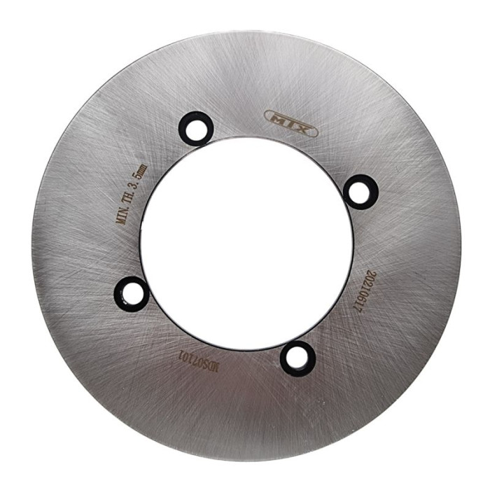 MTX brake disc front / rear YAMAHA YXC 700 '15-'21, YXM 700 '14-'21 (207X102X4mm) (4X10,5mm)