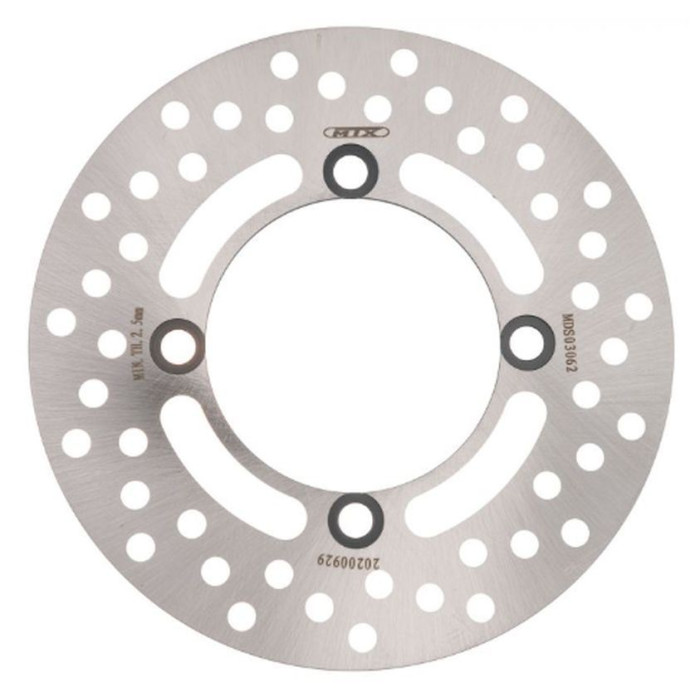MTX brake disc rear KAWASAKI KX 85 '01-'21, KX 100 '01-'09, SUZUKI RM 100 '03, (184X84X3mm) (4X9,5mm)