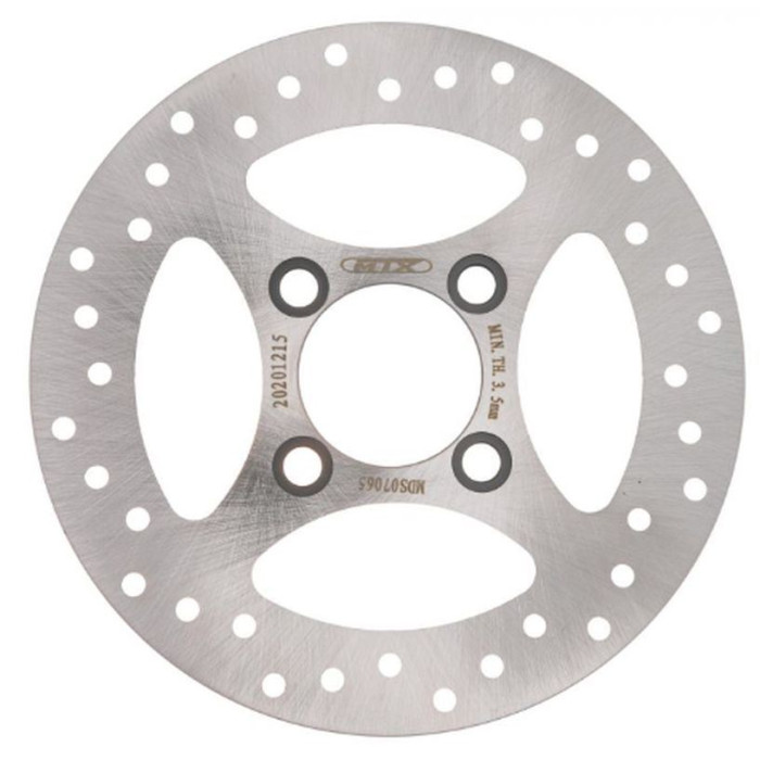 MTX brake disc rear YAMAHA YFM 700R RAPTOR '06-'12, YFZ 450 '06-'14 (200X51X4mm) (4X6,5mm)