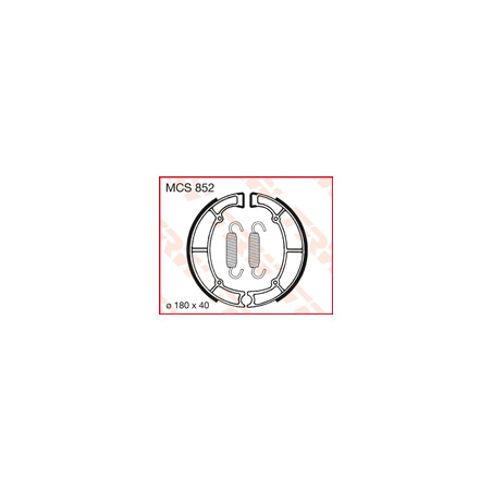 TRW LUCAS drum brake pads (180X40mm) (K709)