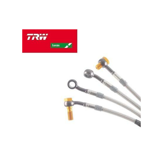 TRW LUCAS brake hose steel reinforced