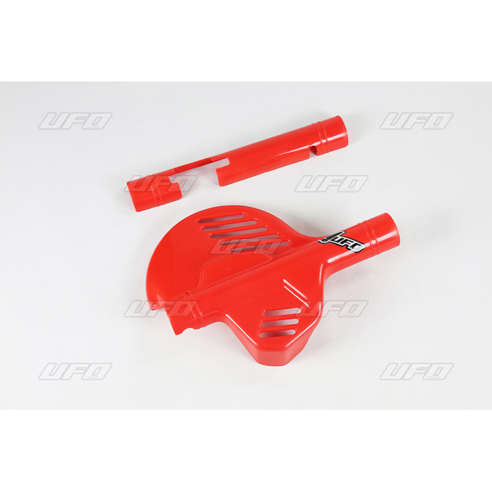 UFO front brake disc guard HONDA CR 125 '85-89, CR 250 '85-88, CR 500 '85-88 color red (UFO RED)