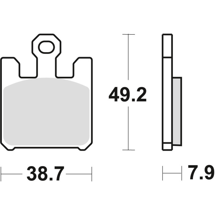 TRW LUCAS brake pads KH369 SINTER RACING KAWASAKI ZX6RR 03-06, ZX6R 636 03-06, front