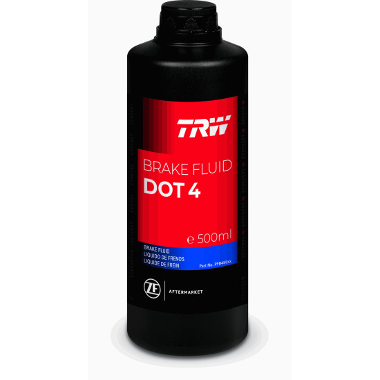 Brake fluid of the TRW DOT4...