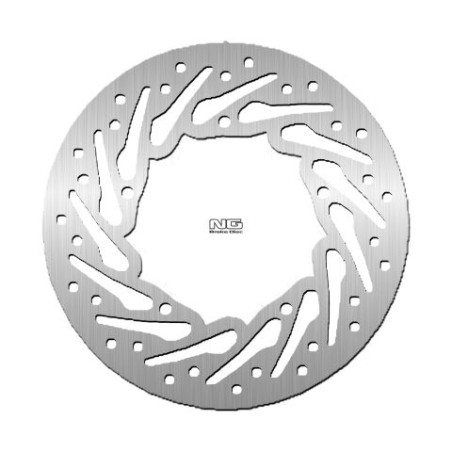 NG stabdžių diskas priekis DERBI GP1 50 / 125 / 250 '05-10 (245X125X3,5mm) (5X6,5mm)