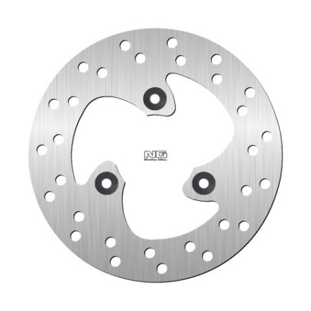 NG brake disc rear PEUGEOT CITYSTAR 50 '14-21 (180X58X4mm) (3X9mm)